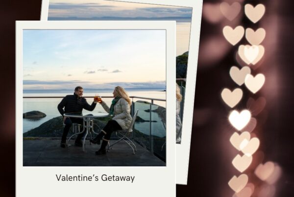 snapshots of a valentine's getaway at the Pointhouse