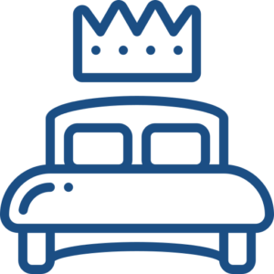 king bed icon